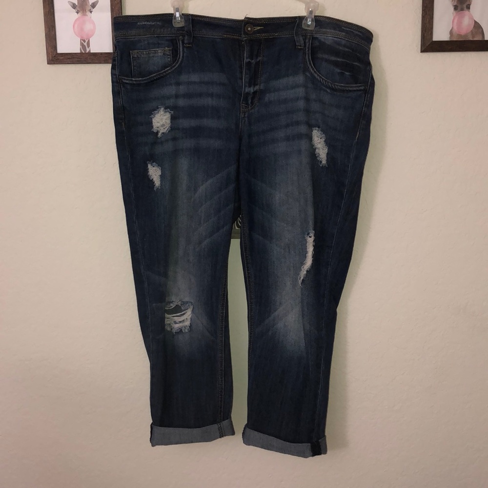 Capri jeans